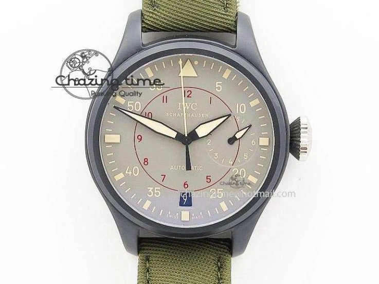 MIROTIME 0108 Portugieser Chrono  42 IW390406 RG ZF 1:1 Best Edition Blue Dial on Brown Leather Strap A Durable 7129